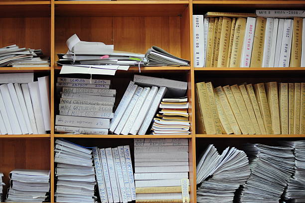 istock Archives in chancery.Russia 499698505