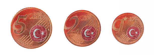 istock European union concept - 1, 2 and 5 eurocent 499698981