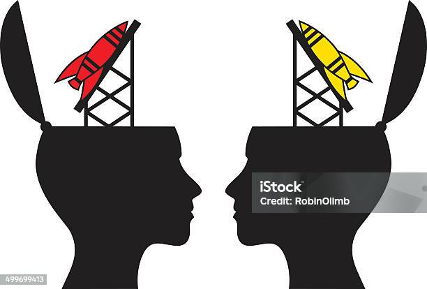 Female Missile Heads Stock Illustration - Download Image Now - Missile, Launch Pad, Adult