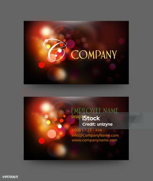 Business Card Design - Immagini vettoriali stock e altre immagini di Accessorio personale - Accessorio personale, Affari, Affari finanza e industria