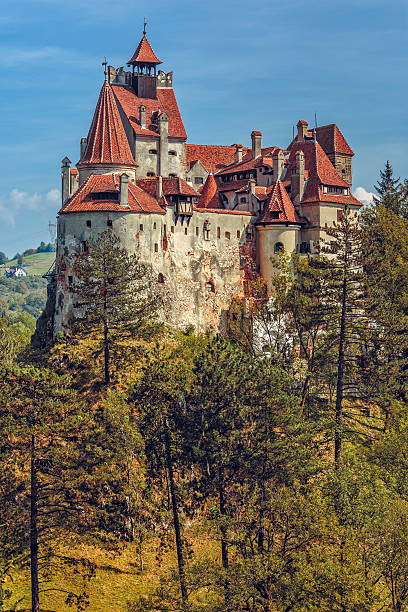 castelo de bran, roménia - vlad vi imagens e fotografias de stock
