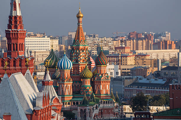 istock Moscow,Russia,Red square,view of St. Basil's Cathedral 499700912