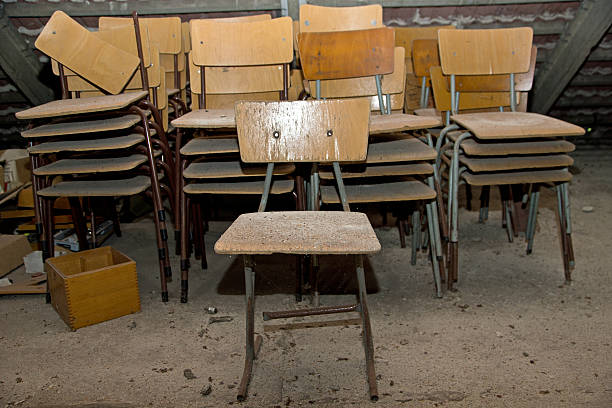 istock Old chairs in the loft 499717139