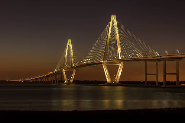 istock Arthur Ravenel Jr. Bridge at Dusk 499718026
