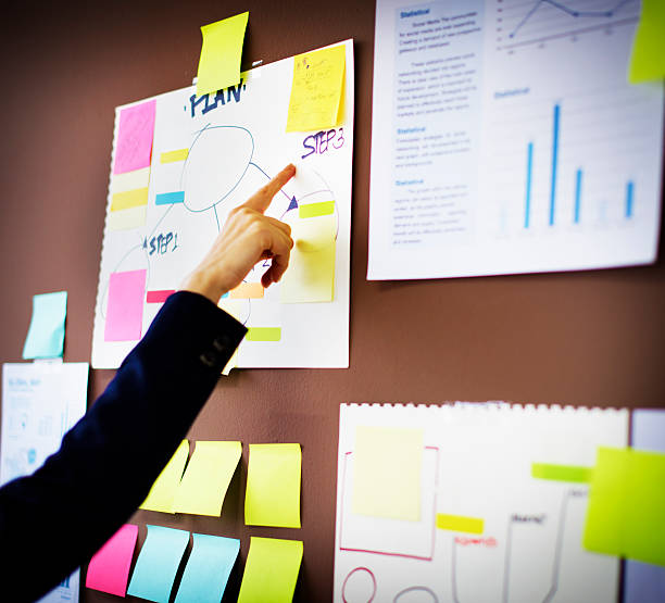 istock Business Chart Organization Planning Marketing Concept 499719650