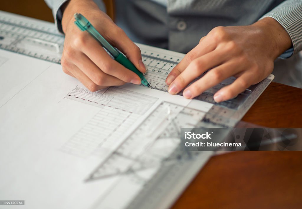 Estudiante de dibujo - Foto de stock de Estudiante libre de derechos