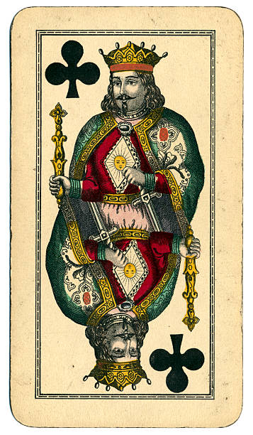istock King of Clubs Tarot Austrian Taroch 1900 499721239