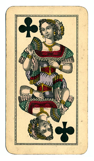 istock Queen of Clubs Tarot Austrian Taroch 1900 499721241