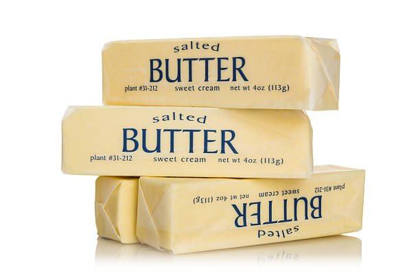 barras de mantequilla - salted fotografías e imágenes de stock