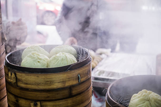 Chinese bamboo steamers