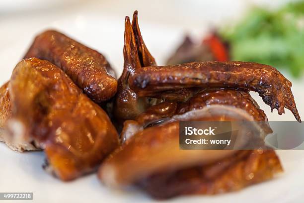 Roast Pigeon Stock Photo - Download Image Now - Pigeon Meat, Roasted, Squab - Pigeon Meat