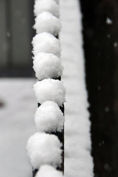 istock Snow fence. Fence 499725128