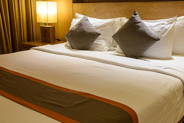 istock Beautiful bedroom, modern bedroom, modern home 499727002