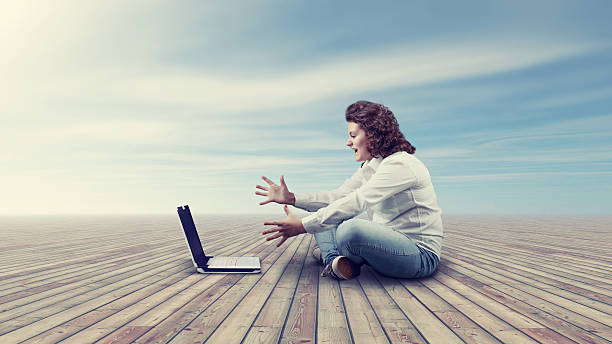 istock Teenager with a laptop 499728546
