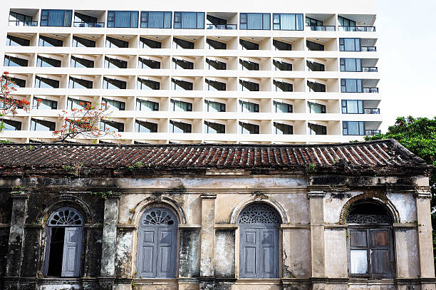istock Old buildings and new buildings 499734719
