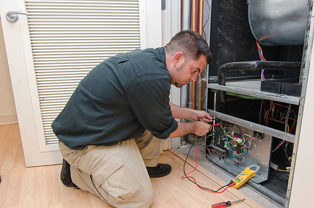 AC Repair Man stock photo