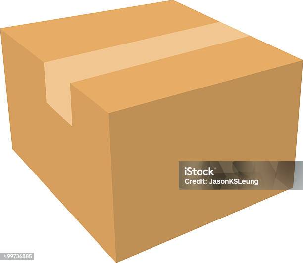 Cardboard Box Vector File Cardboard Box Vector Stock Illustration - Download Image Now - Brown ...