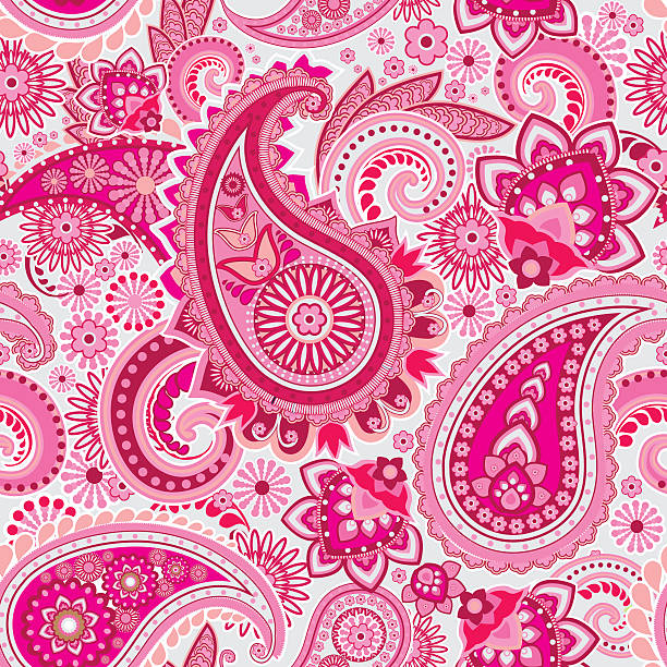 Paisley Seamless pattern based on traditional Asian elements Paisley paisley pattern stock illustrations