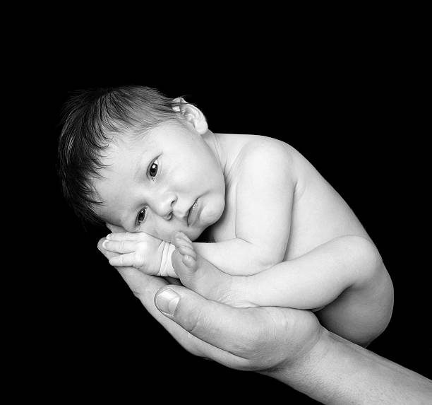 istock Beautiful newborn baby 499746082