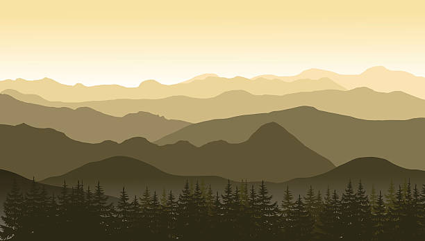 istock Mountain landscape in brown colors at the morning. 499746232