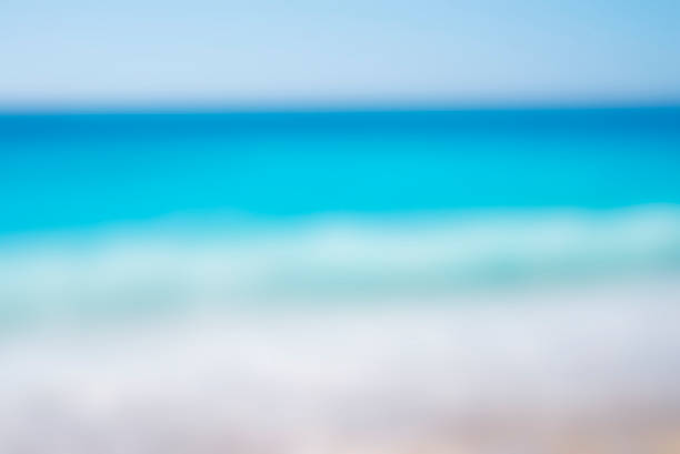 istock Sea background  with light leaks and bokeh lights 499747528