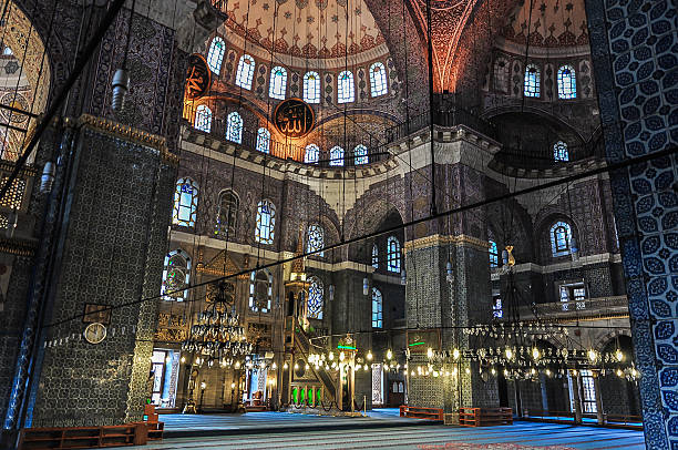 istock Interior of the New Mosque (Yeni Camii) in Istanbul 499749308