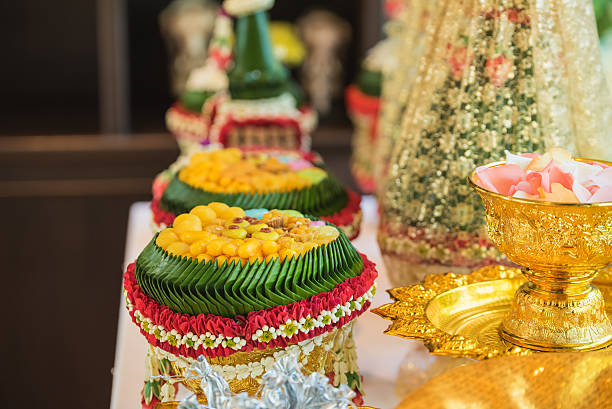 istock Thai wedding accessories for Relaunch ceremony 499749522