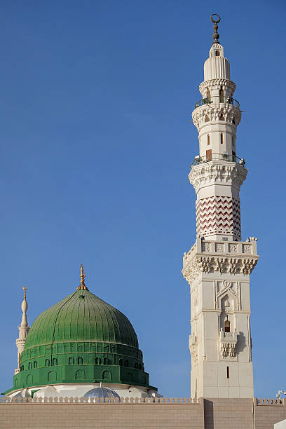 istock Dome and minarets of masjid nabavi 499750724
