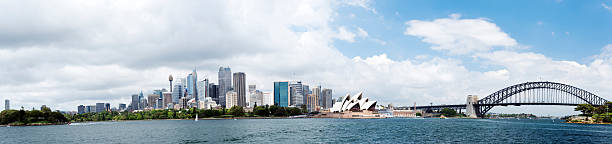 istock Sydney Financial District skyline with bridge 499751226