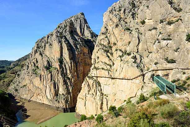 istock Caminito del Rey canyon entrance 499752598