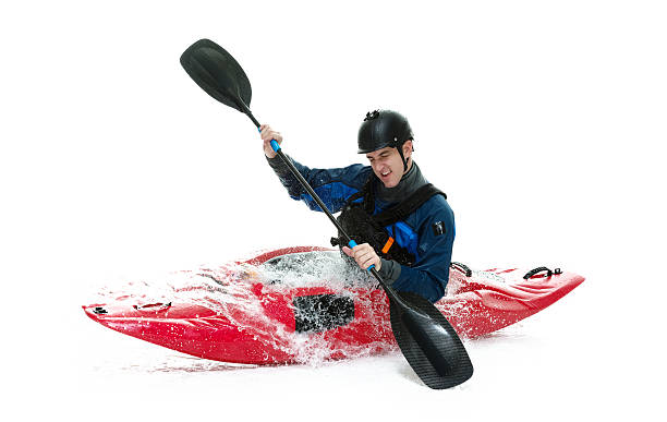 istock Paddling in a kayak 499754121