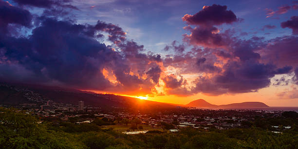 istock Panoramic shot of Beautiful Ohau Sunrise 499754305
