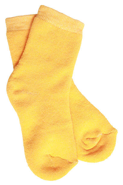 istock Pair of child's socks 499755981