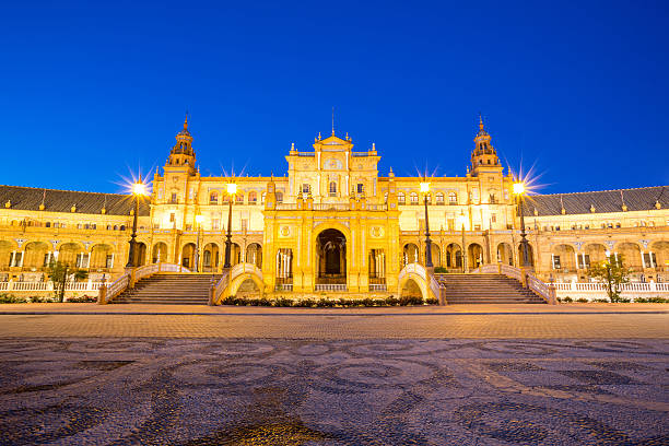 istock espana Plaza in Sevilla Spain 499757983