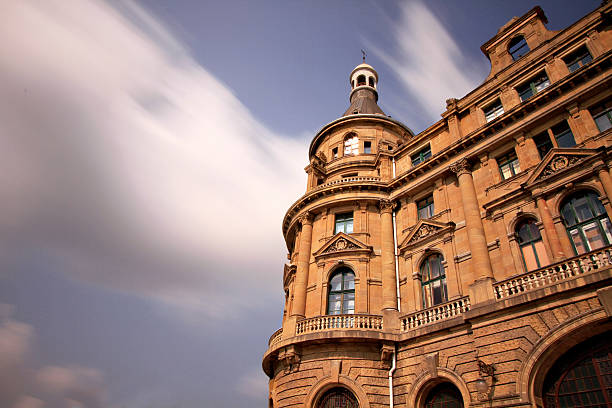Haydarpasa railway station building, Istanbul, Long exposure shot