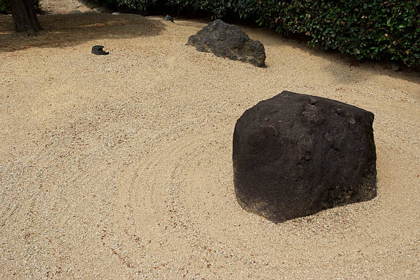 istock Zen Stone in Japanese garden 499758067