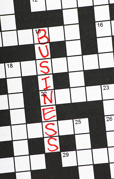 istock Business Crossword Clue 499758835