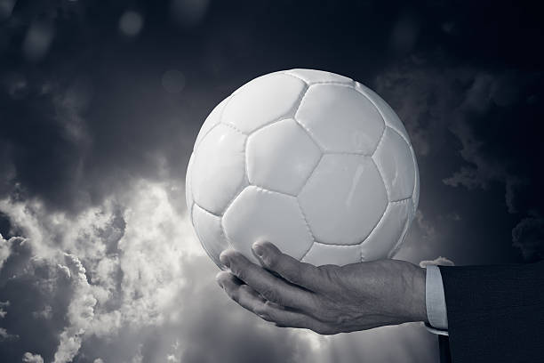 istock Soccer ball and businessman 499761707