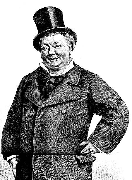 istock Antique illustration of portrait of a man (L'ami Doubrai) 499768968