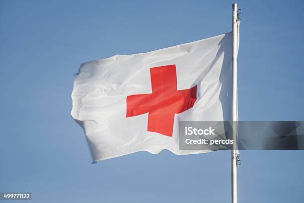 tonehøjde industrialisere Lima First Aidmedic Red Cross Flag And Blue Sky Stock Photo - Download Image Now  - Red Cross, International Red Cross and Red Crescent Movement, Flag -  iStock