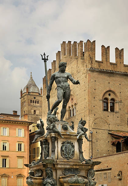 istock Fountain neptune in Bologna. Italy 499773314