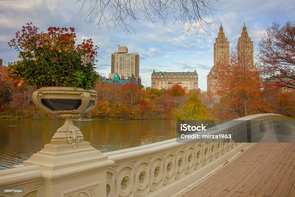 Bow Bridge Central Park, New York Bethesda - Maryland Stock Photo