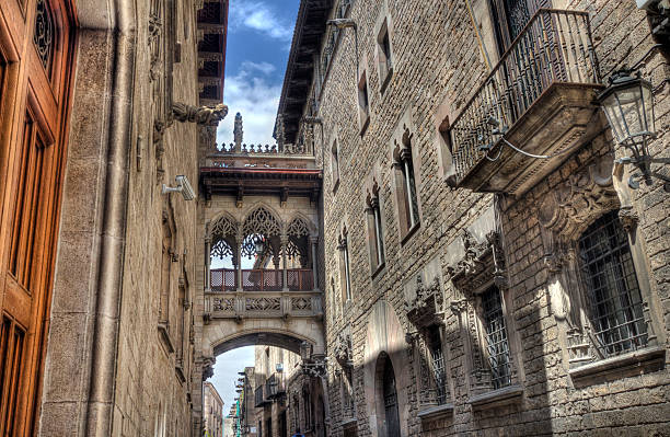 istock Barri Gotic, Barcelona 499775180