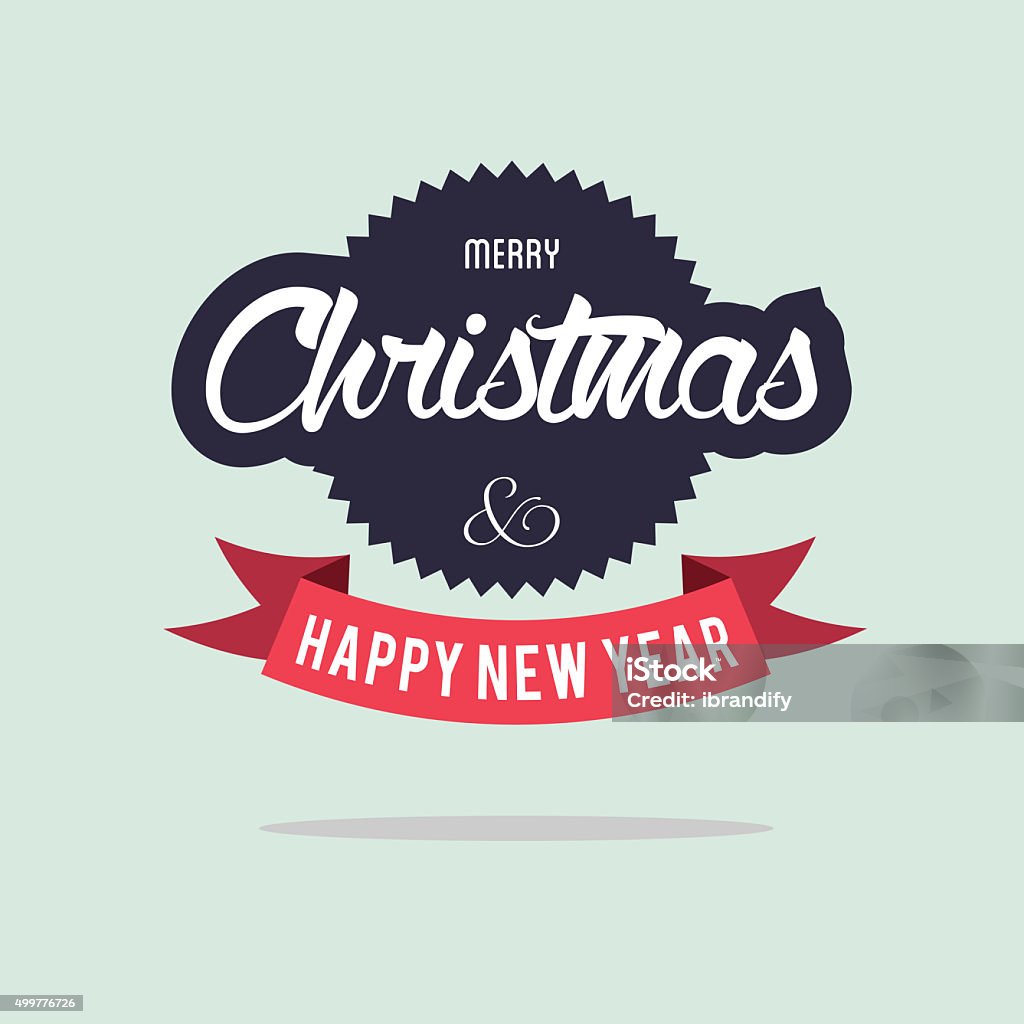 Wish You A Merry Christmas And Happy New Year backgrounds Wish You A Merry Christmas And Happy New Year Vintage Christmas Background With Typography Celebration stock illustration