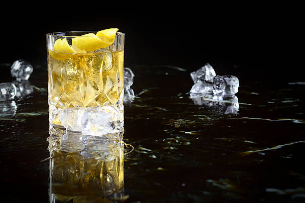 istock Wisky on the rocks and lemon 499777834