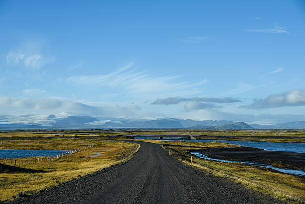 istock Empty road in early winter of Iceland 499779406