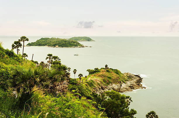 istock Sea with island in morning light 499779894