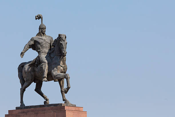 istock Monument Epic of Manas on Ala-Too Square. Bishkek 499779974