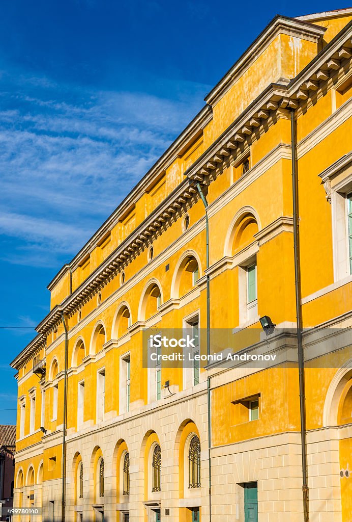 Teatro Comunale Alighieri, an opera house in Ravenna Ancient Stock Photo