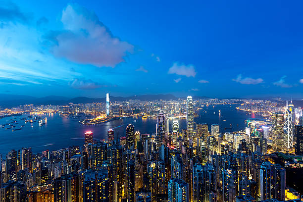 istock Hong Kong at night 499780723